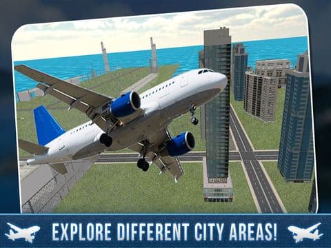 Real Airport City Air Plane Flight Simulator screenshot 5