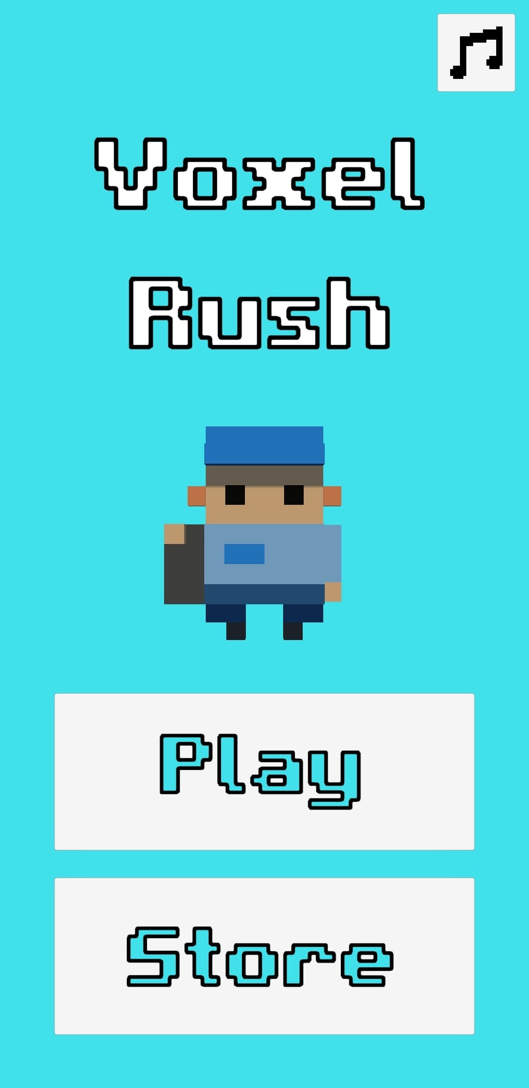 Voxel Rush (MunterGames) screenshot 2