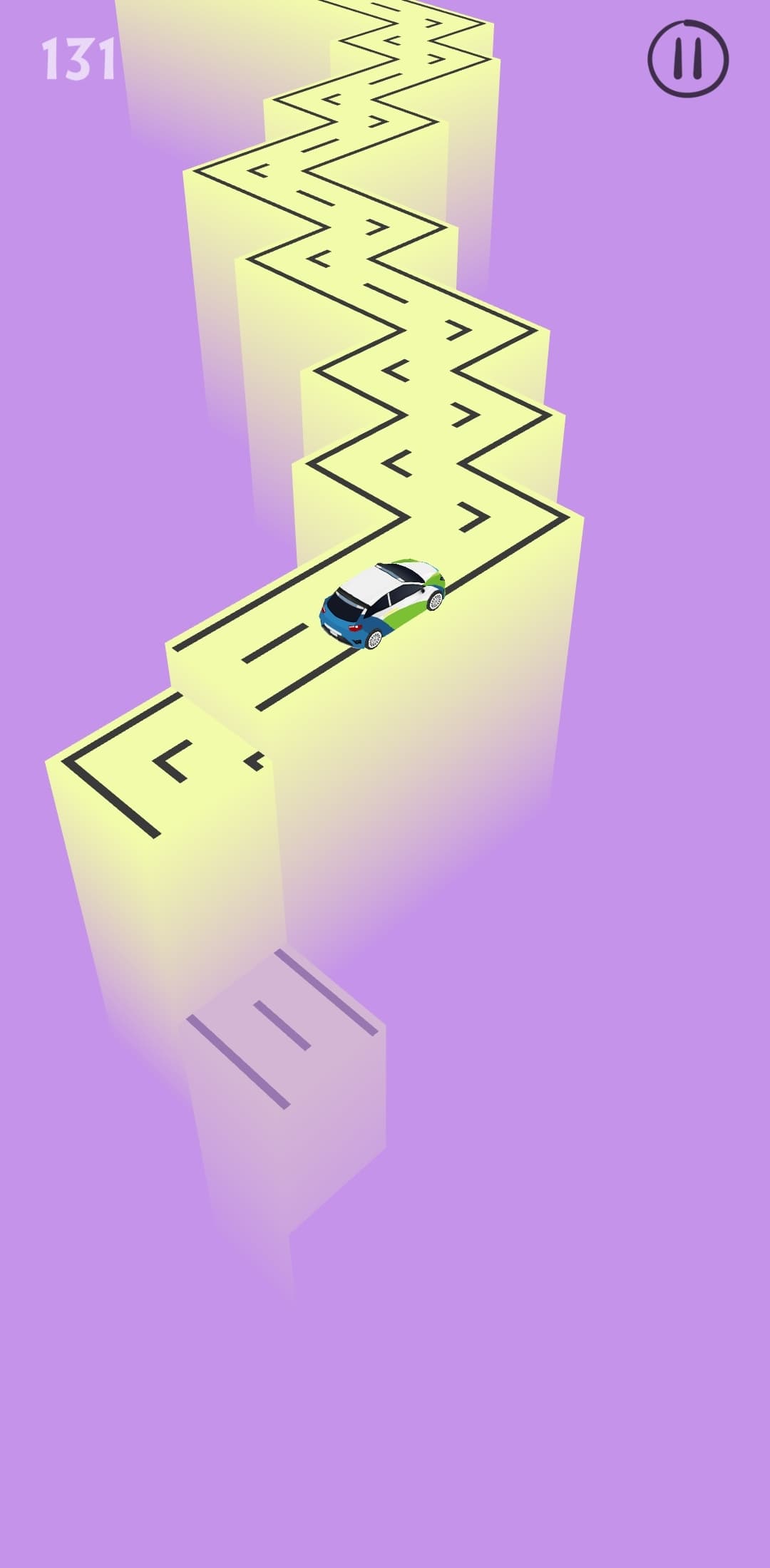 Cliff Racing: Zig Zag Road