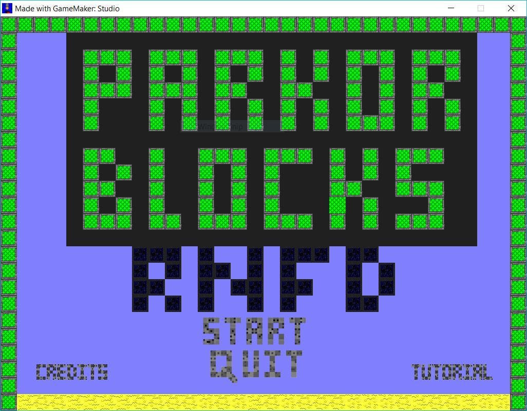 Parkor Blocks Reinforced