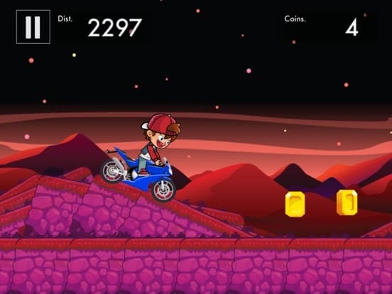 Ben FastBike: Dirt Track Race screenshot 2