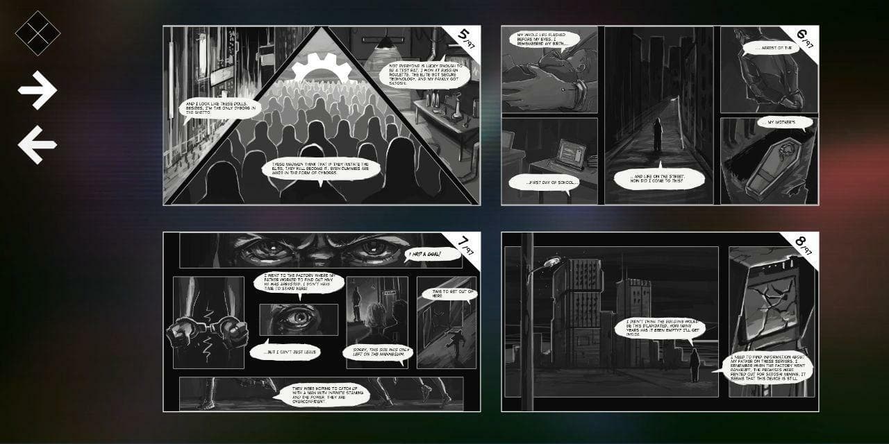 Cyberpunk Infinity: Dystopian Mining Sci-Fi Tale screenshot 4