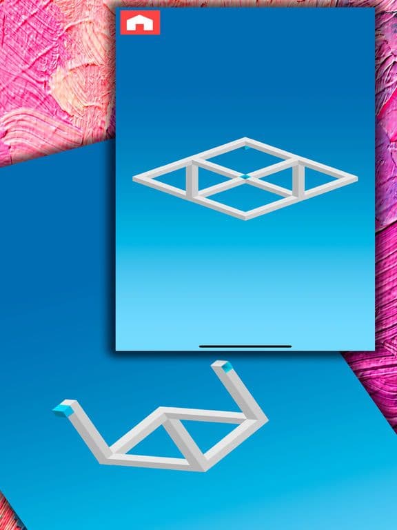 Impossible Cube Path