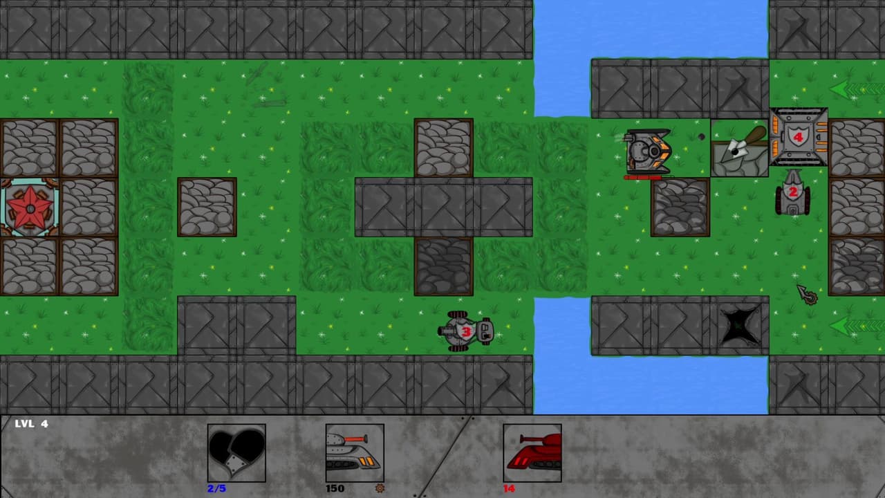 Early demo version SteamTanks screenshot 5