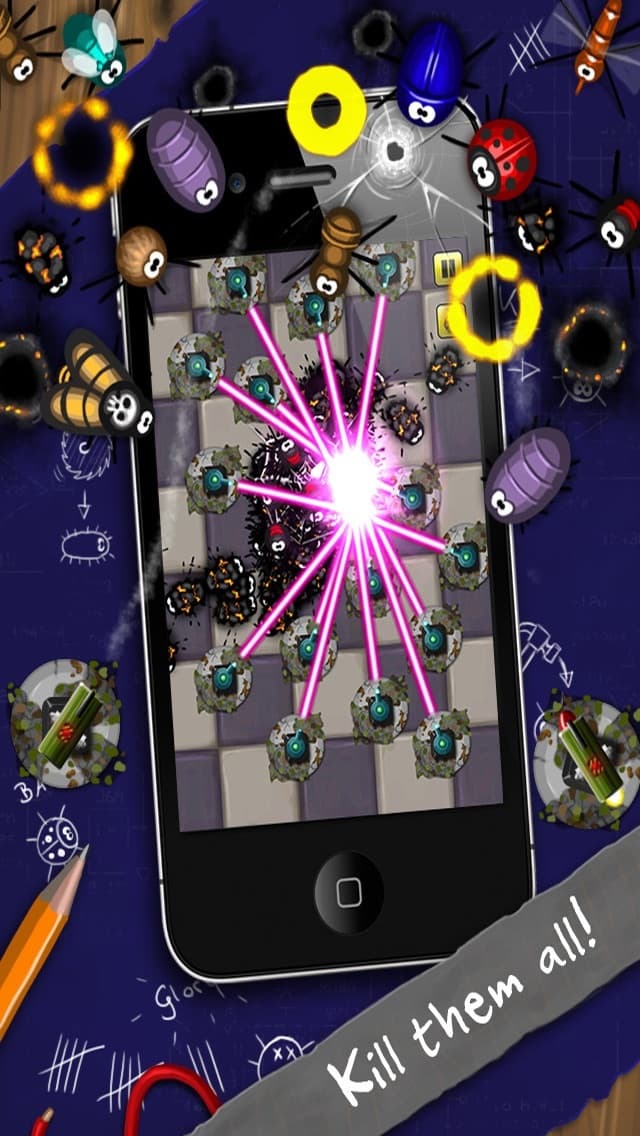 Pocket Bugs & Photo Destroyer: Destroy insects and relief stress! screenshot 2