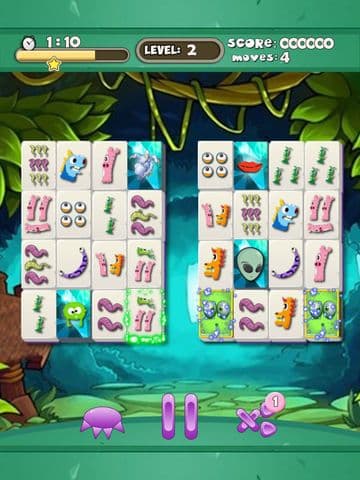 Weird Tiny Monster Mahjong - Addicting Chinese tile-matching board game screenshot 2