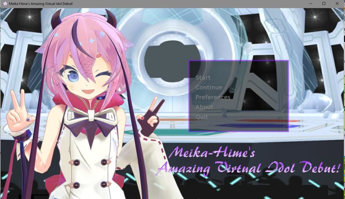 Meika Himes Amazing Virtual Idol Debut! screenshot 2