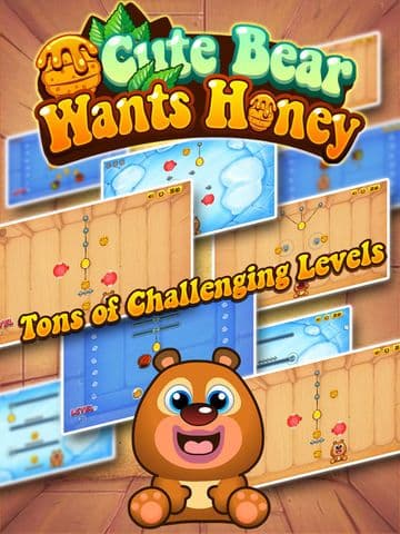 Wheres my honey? — Action physics puzzle game screenshot 3