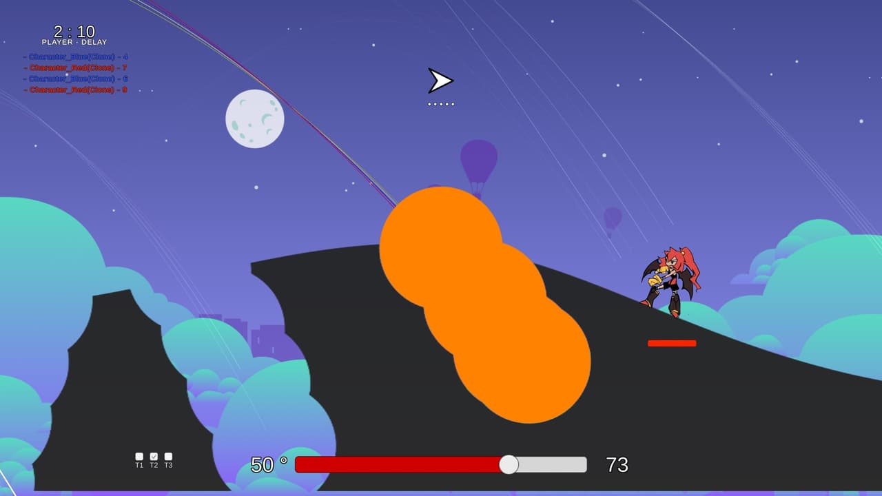 Projectile party - Prototype