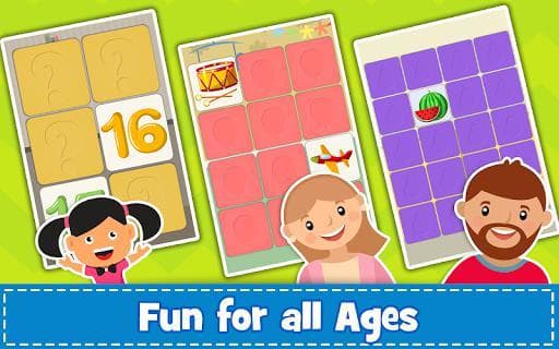 Memory Game for Kids: Animals, Preschool Learning