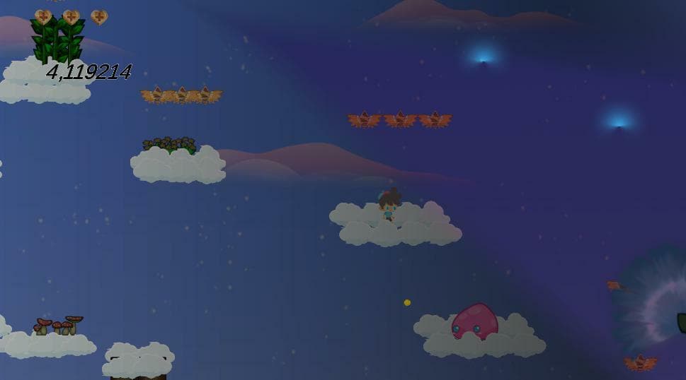 Slimes in the clouds screenshot 3