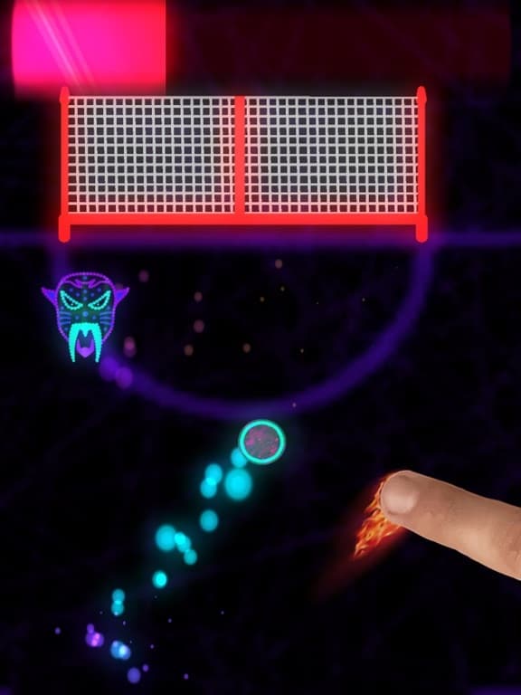 Neon Flick Ice Hockey