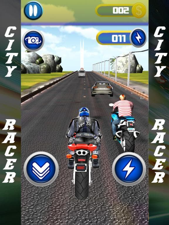 Highway Rider City Motor Racing 3D screenshot 5