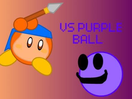 Bandana dee VS Purple Ball [kirby game]