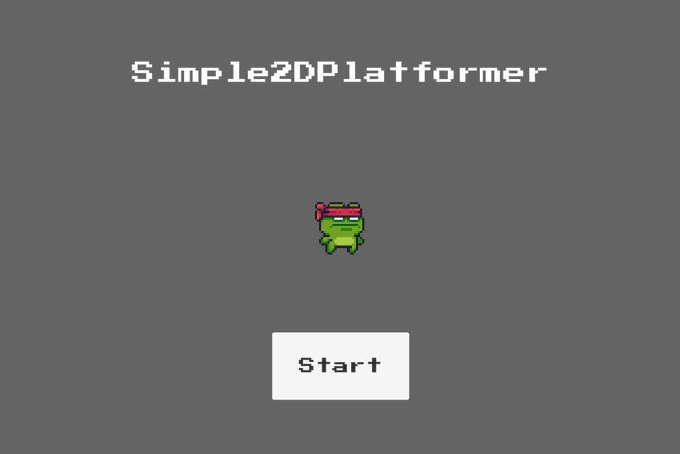 Simple 2D Platformer (JustARandomPanda)