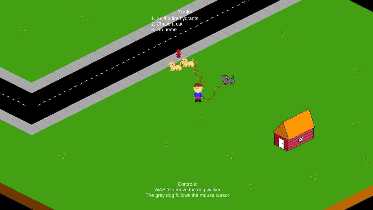 Dog Walking Simulator (Joojuka, oikosulku)