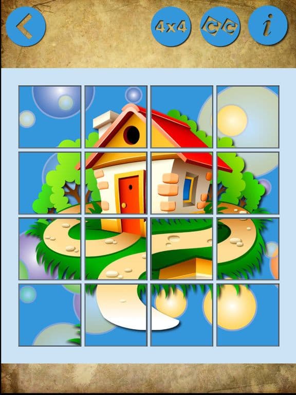 Puzzles - houses for children screenshot 4