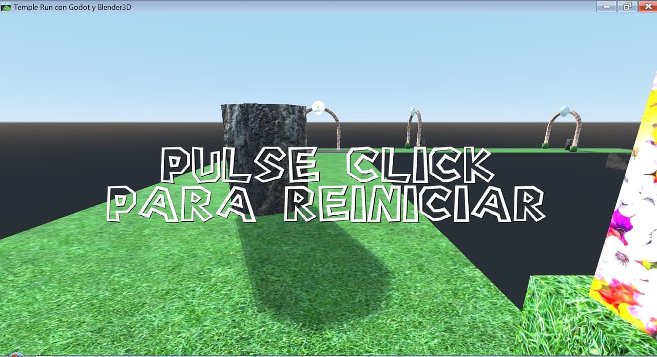 Temple Run 3D Con Godot engine y Blender screenshot 3