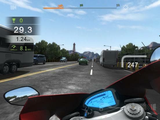 Real Moto Traffic screenshot 5