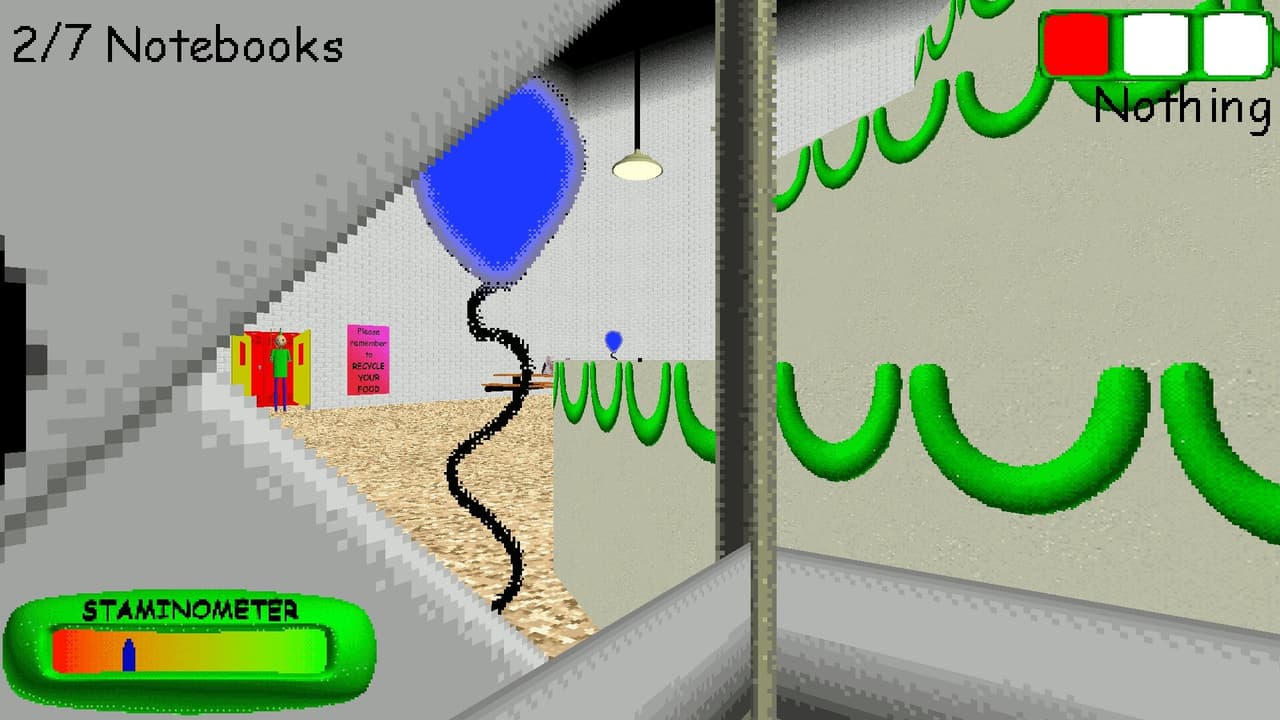 Baldis Basics Classic Remastered UNOFFICIALLY OFFICIAL Recreation screenshot 2