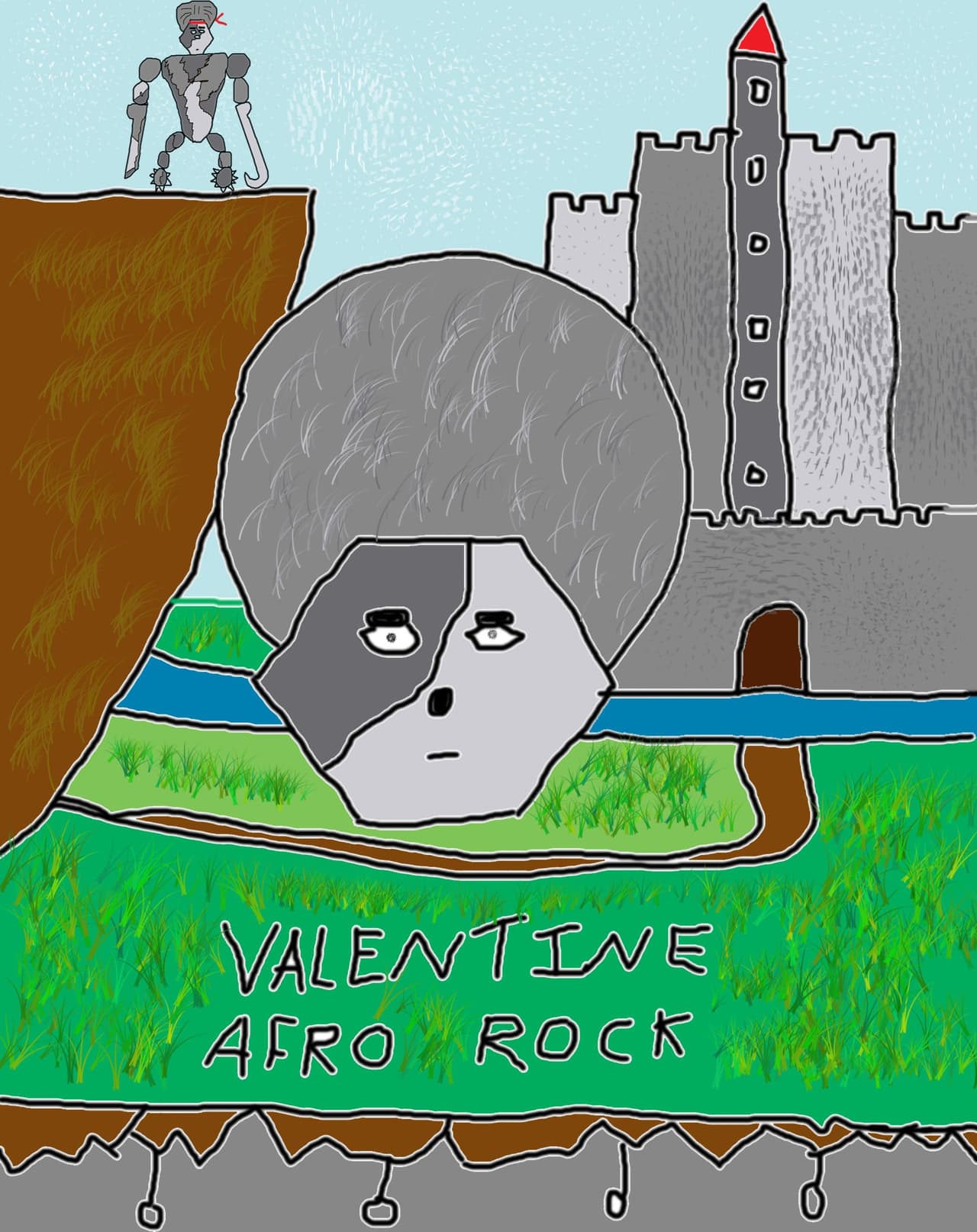 Valentine Afro Rock Vs The Sign Maker