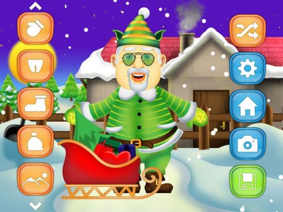 Santa Dress Up Game screenshot 5