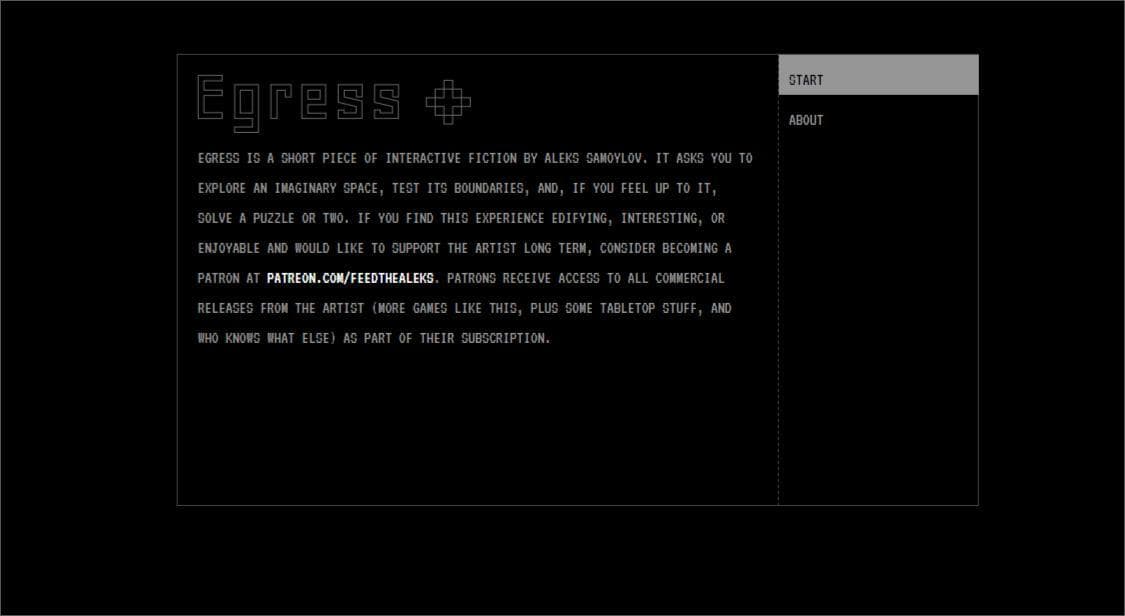 Egress (itch) screenshot 2