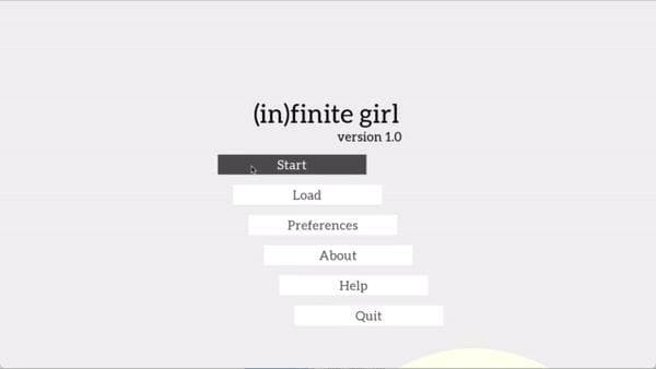 (in)finite girl screenshot 2