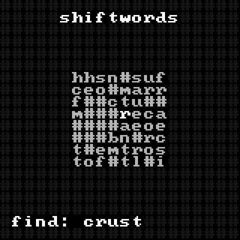 shiftword screenshot 2