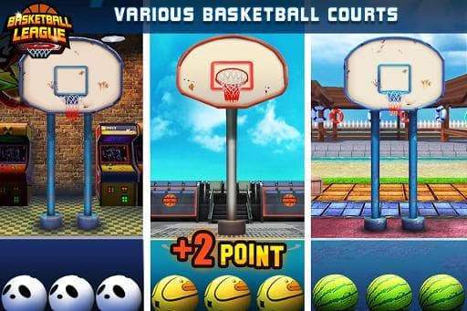 Basketball League - Online Free Throw Match screenshot 3