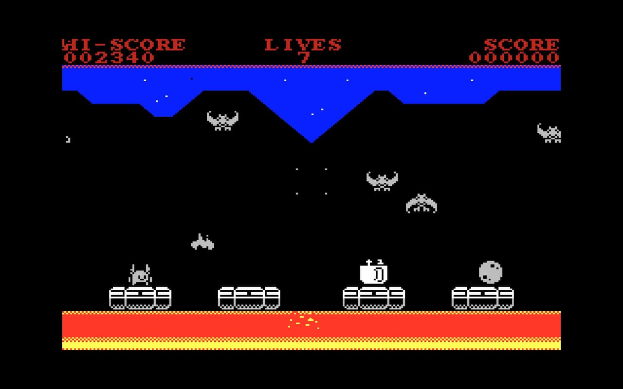 The Lava Birds (ZX Spectrum) screenshot 4