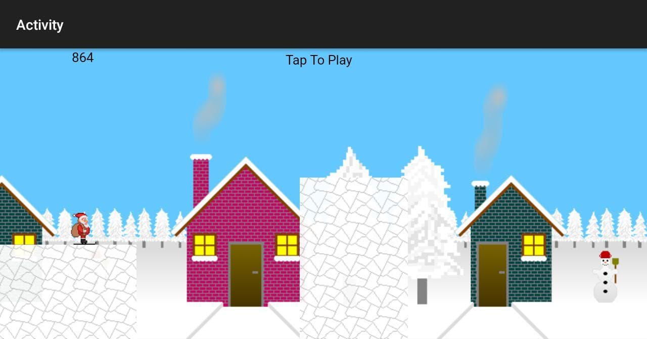 Santa Claus Skiing screenshot 3