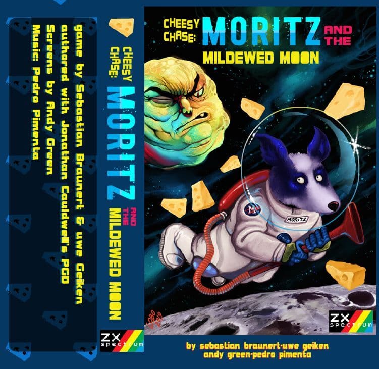 CHEESY CHASE: MORITZ AND THE MILDEWED MOON (128K) screenshot 3