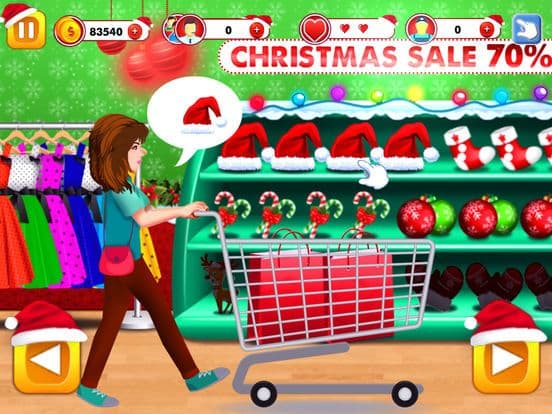 Christmas Gifts Shopping Game screenshot 2