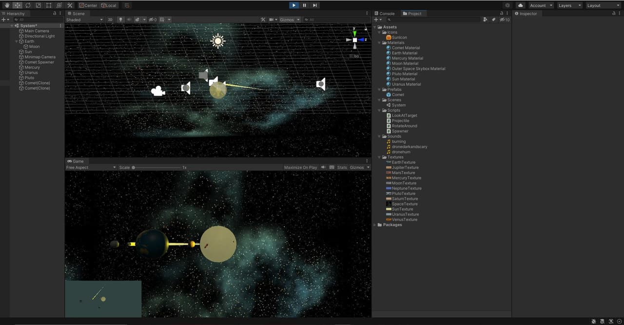 Solar System Project (zestbed) screenshot 2