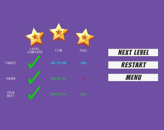 Lunar Lander (itch) (Scheisse-House Games) screenshot 5