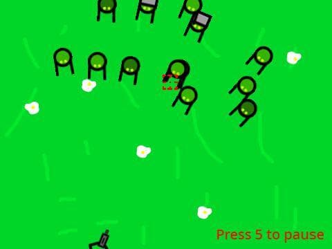 2D SHOOTER ZOMBIES screenshot 2