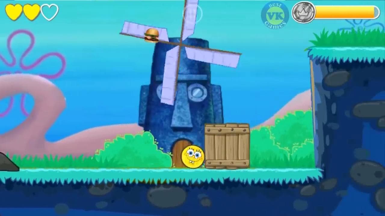 Spongebob Ball - Red Ball 4 Mod - VKG screenshot 4