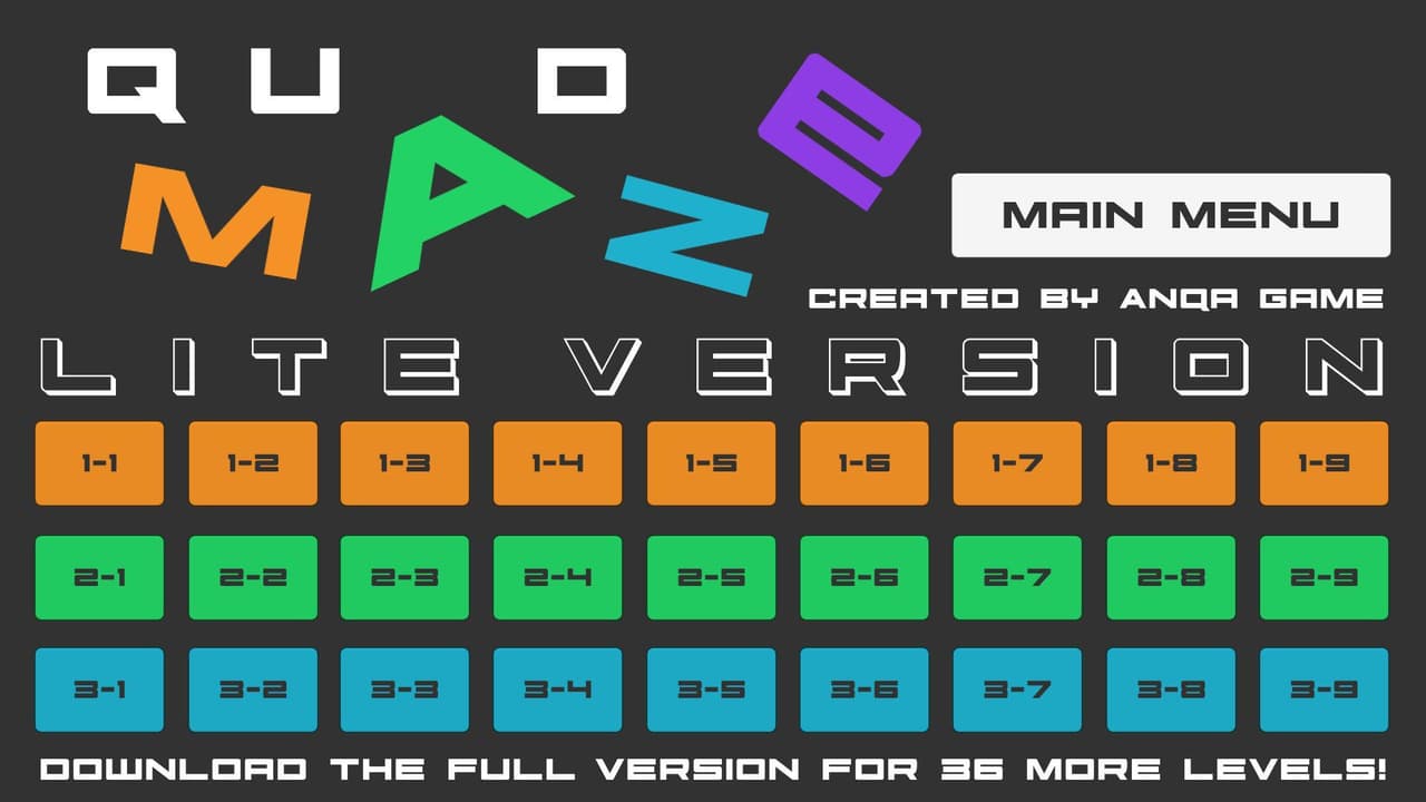 Quad Maze Lite V4.4 Windows screenshot 3