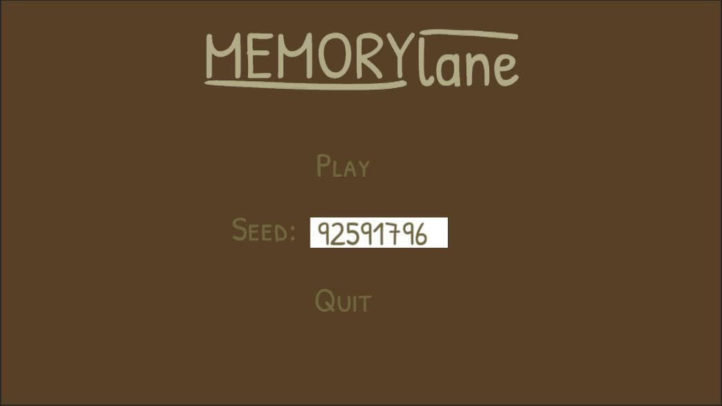 Memory Lane (itch) (benpence) screenshot 2