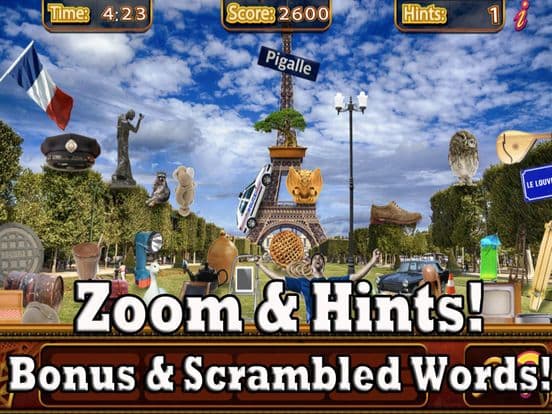 Hidden Objects Paris Adventure Object Time Puzzle screenshot 5