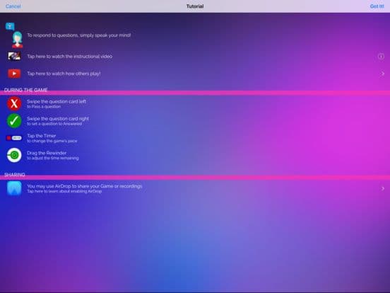Know & Tell (with ads) screenshot 3