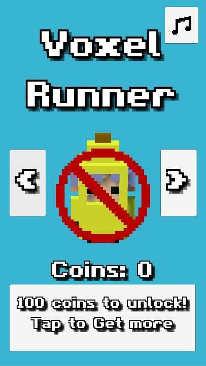 Endless Voxel Runner Demo