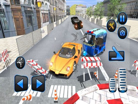Police Tuk Tuk: Auto Rickshaw Driving Simulator