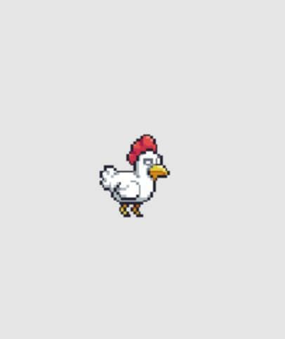 Animated Chicken Move Test