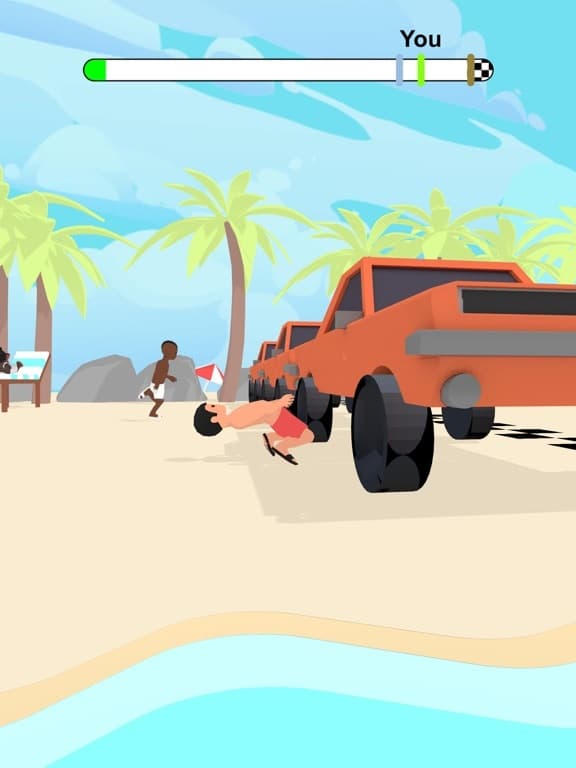 Limbo Race 3D screenshot 3