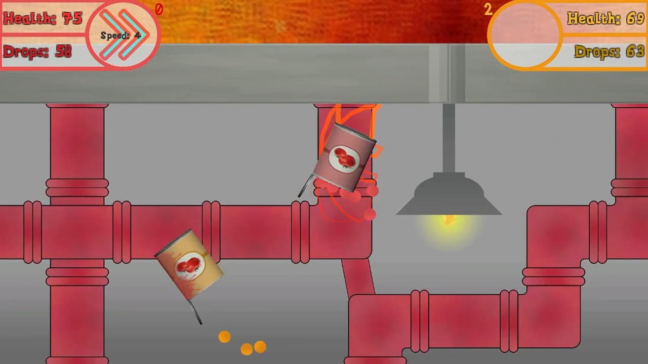 Tomato Soup Splashdown screenshot 3