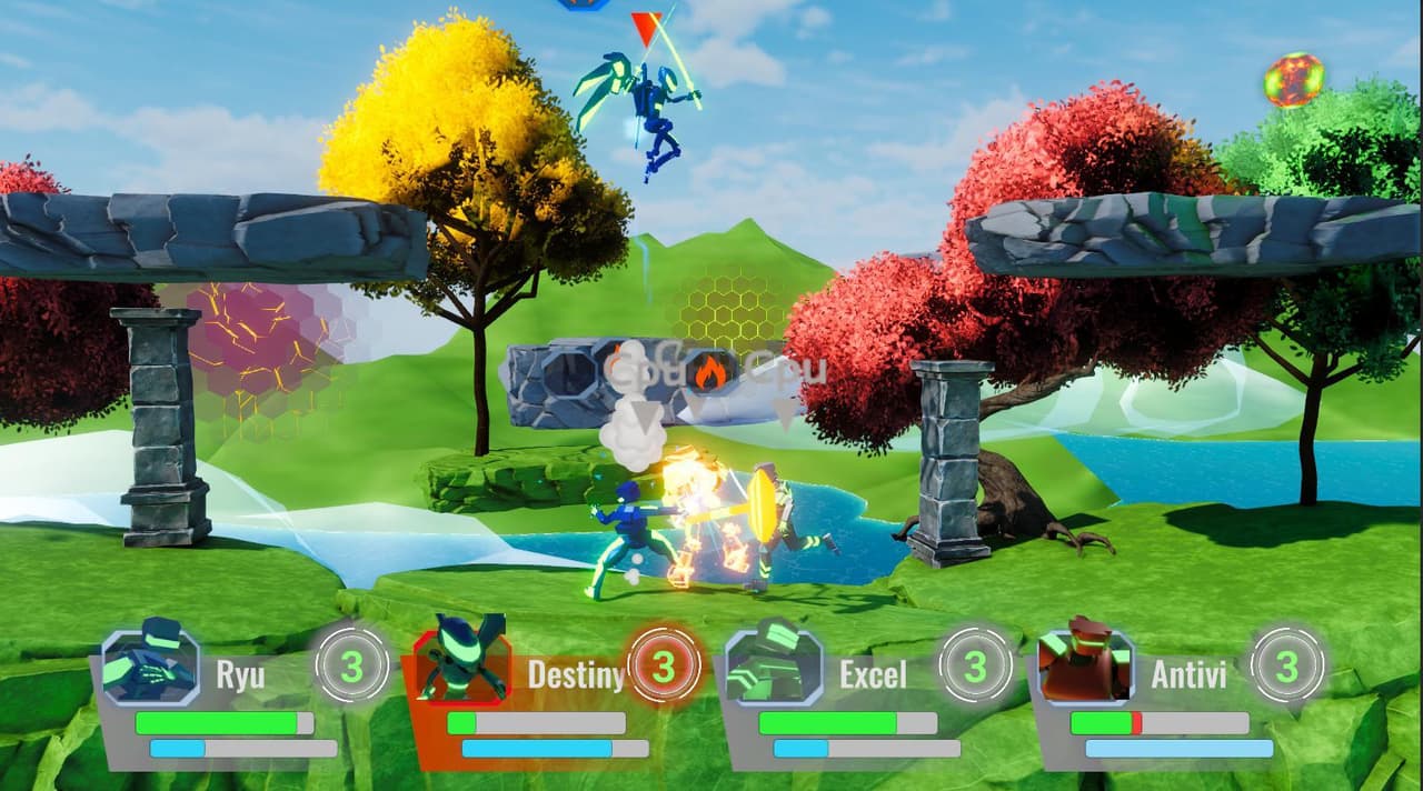 Clash of Digital: Rumble Smash - Demo screenshot 6