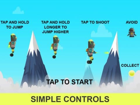Robot Runner - An Infinite Action-Adventure Run-ning Game screenshot 3