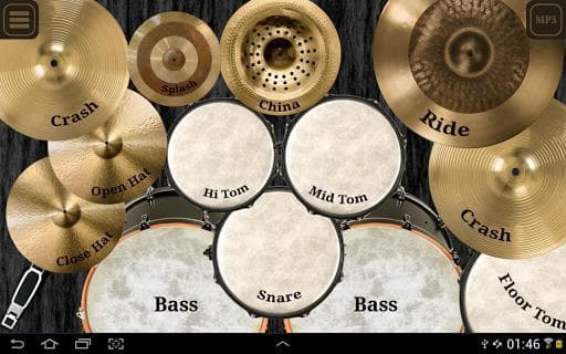 Drum kit (Drums) free screenshot 2